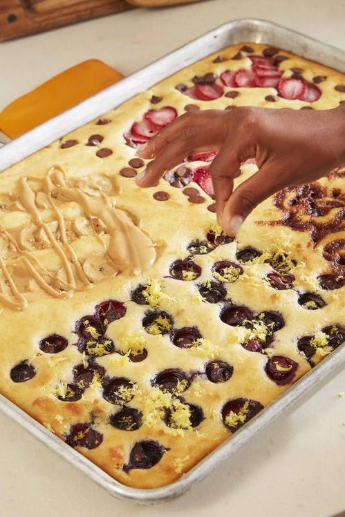 4 way sheet pan pancake