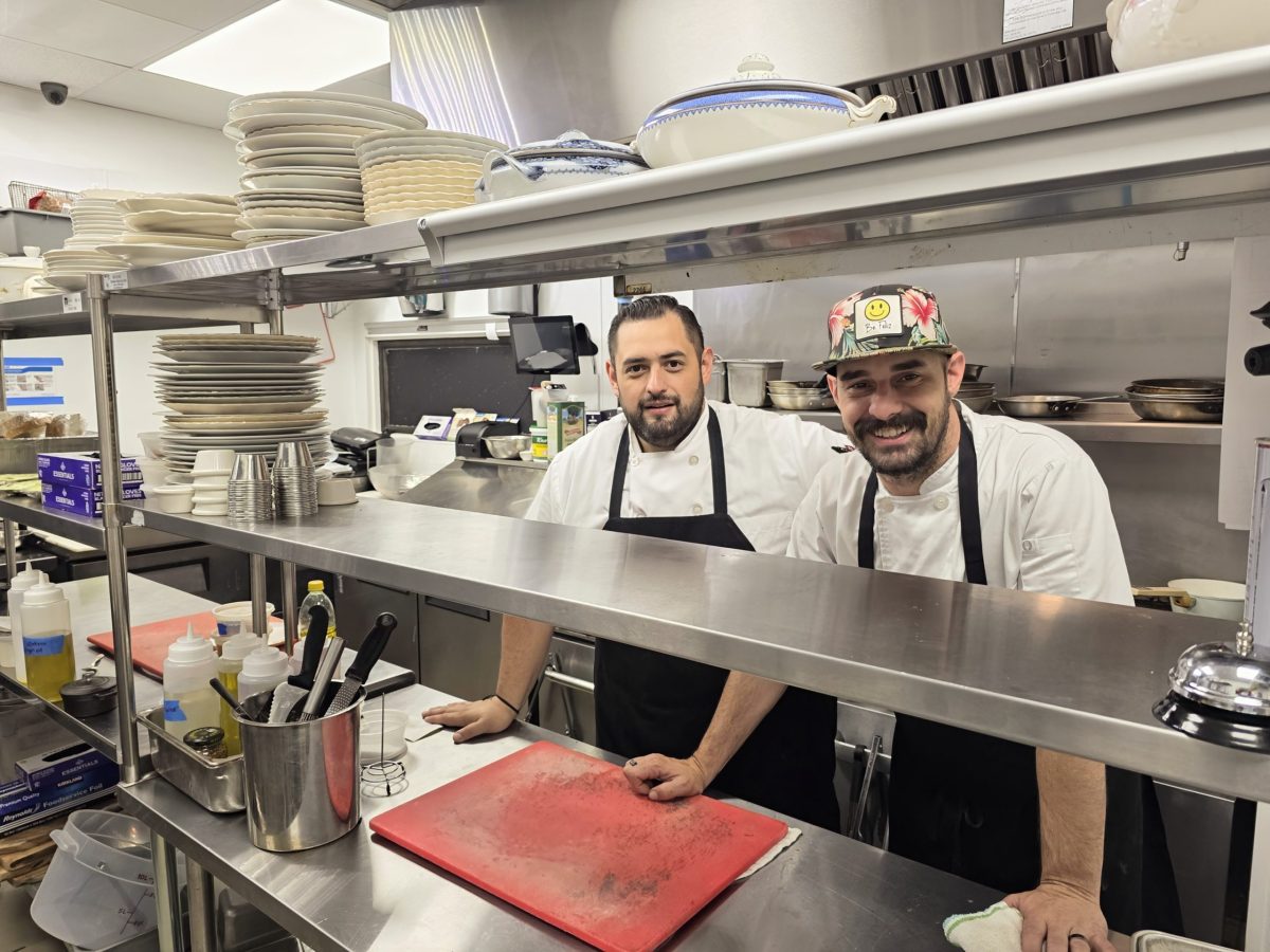 BeauSoleil head chef David Colby and executive chef-owner Zachary Ross McClendon. Photo by Mario-Sebastian Berry.