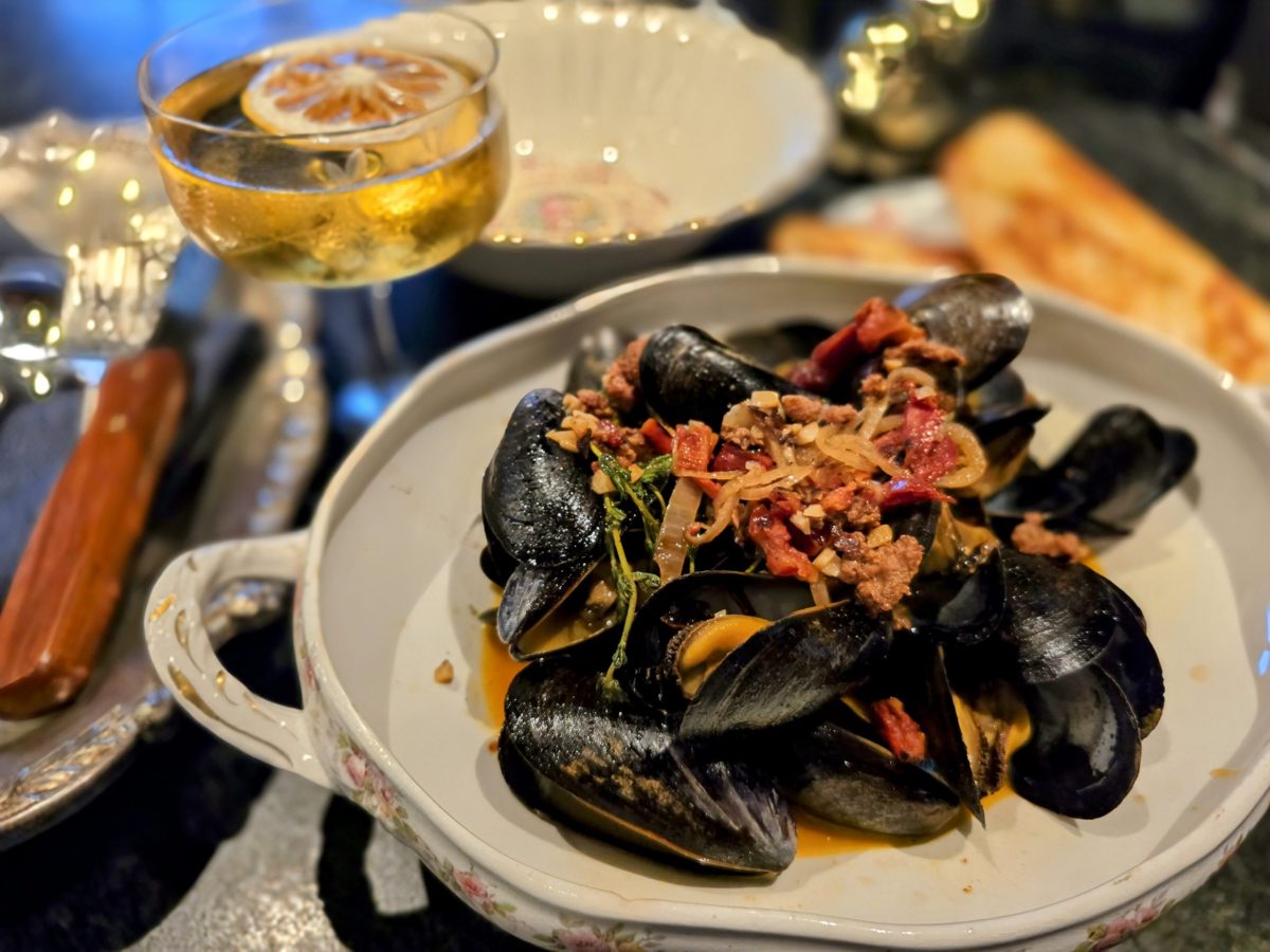 BeauSoleil's steamed Prince Edward Island mussels are an early favorite. Photo by Mario-Sebastian Berry.