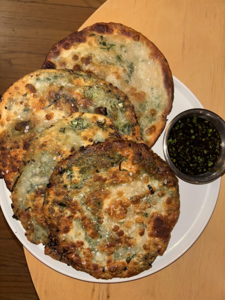 Made Ramp Pancakes Using Kenji’s Scallion Pancake Recipe