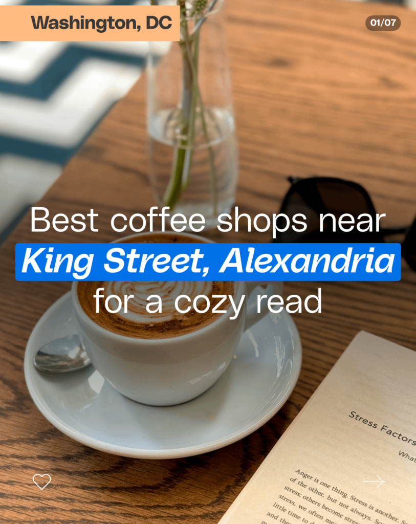 The Best Coffee Shops in Alexandria, Virginia for a Cozy Read