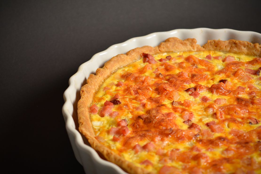 Quiche Lorraine: A butter crust and savory egg custard make this a winning dish.