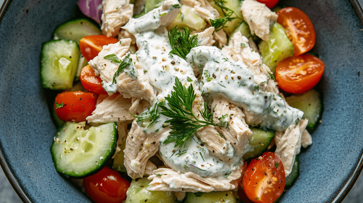 Tzatziki Chicken Salad