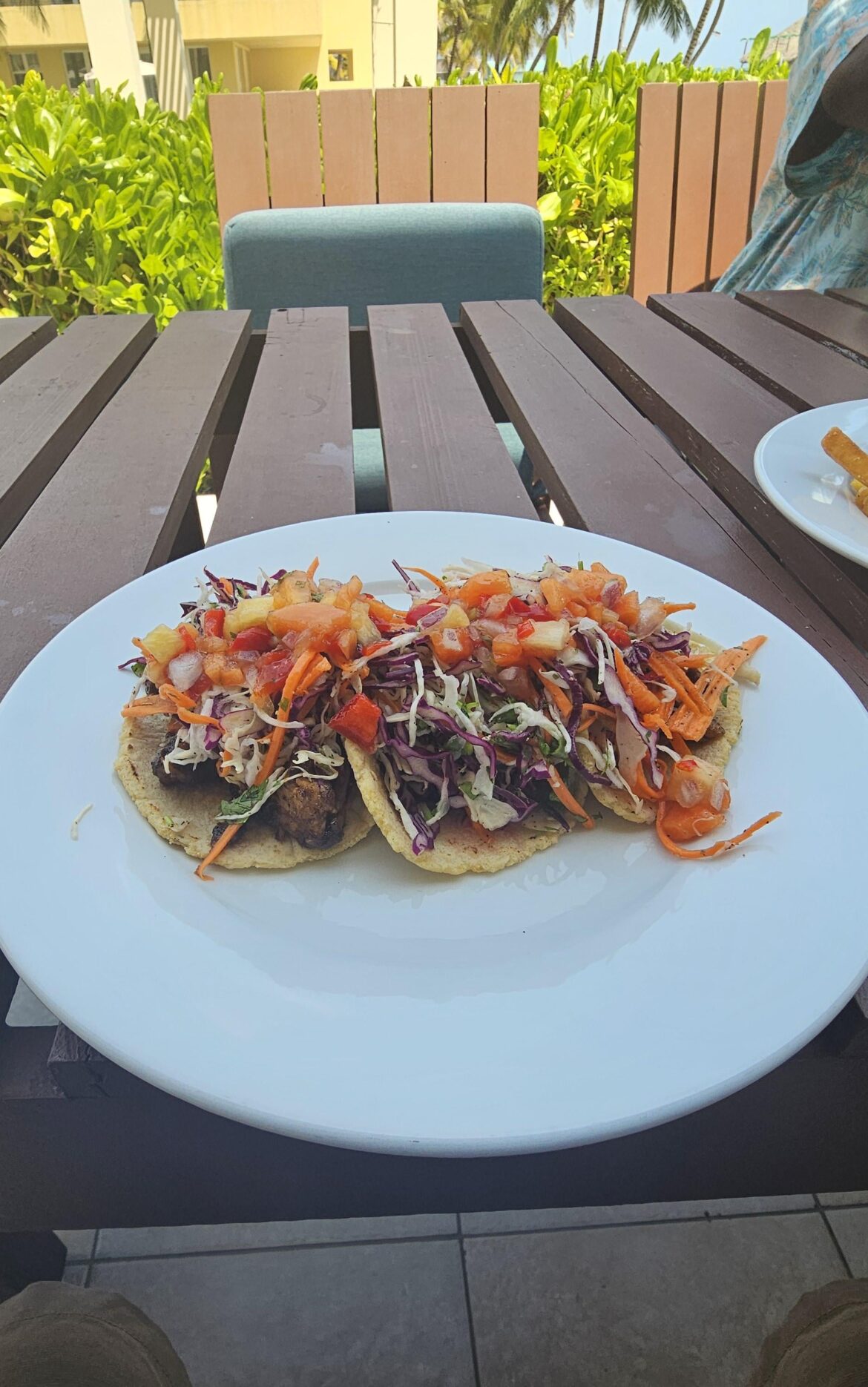 Jerk chicken tacos