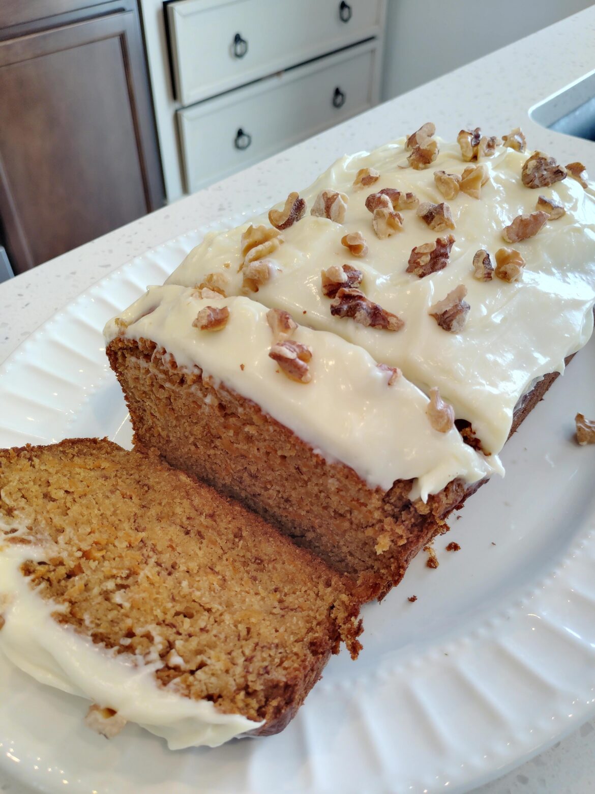 The best of both worlds, carrot cake banana bread.