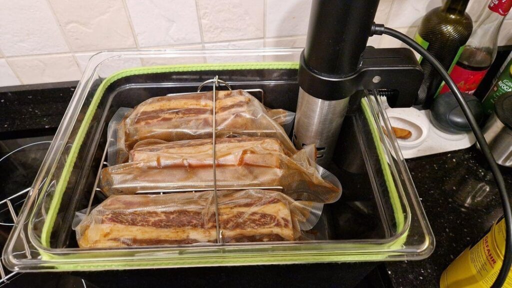 Probably the most meat (and water) I've cooked so far