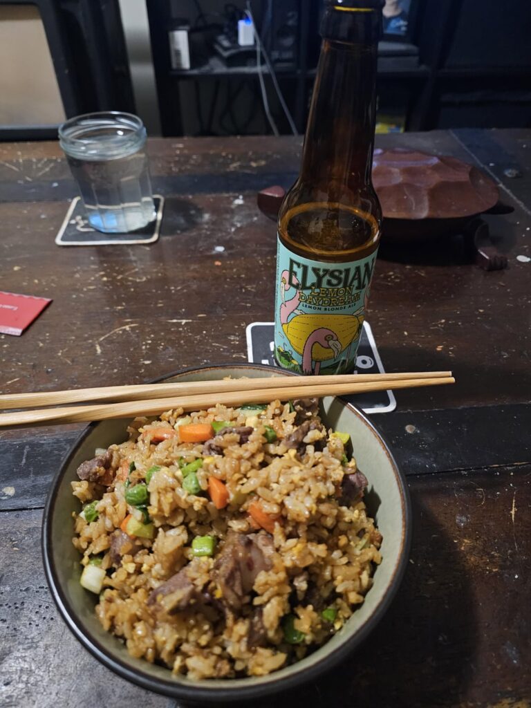 Short rib fried rice