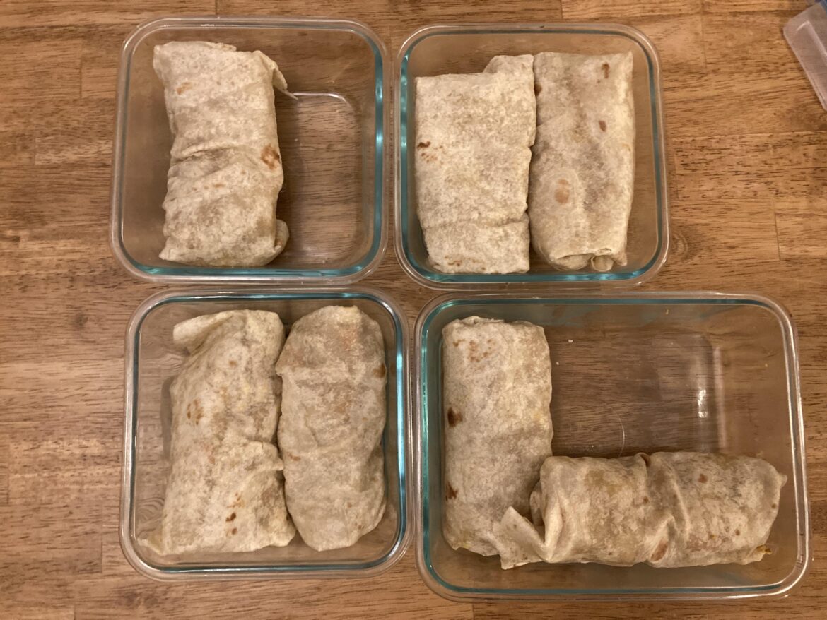 I made breakfast burritos! .jpg