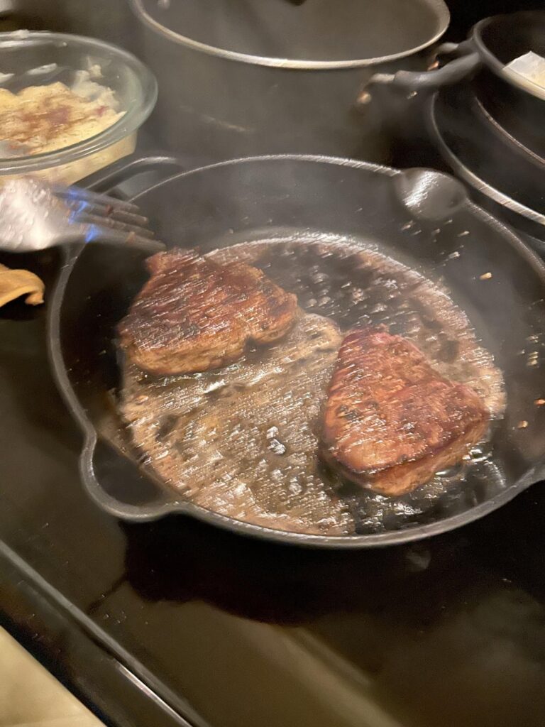 Yall said 2 months ago to get a cast iron. I delivered.