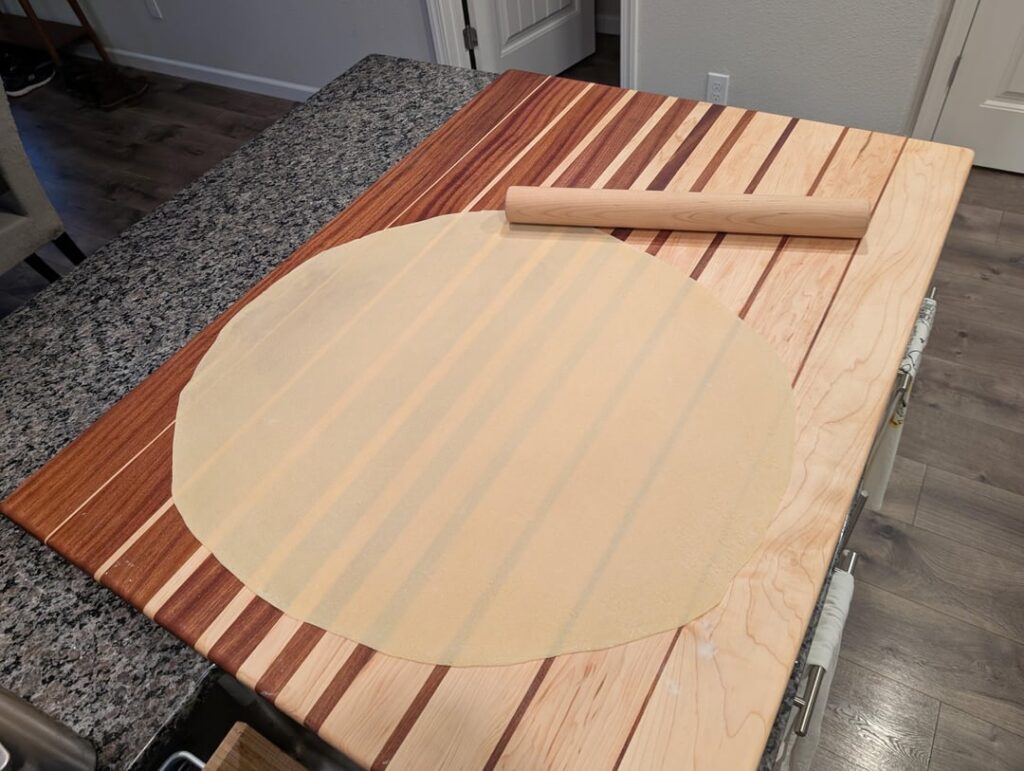 New pasta board so I can roll out big sheets
