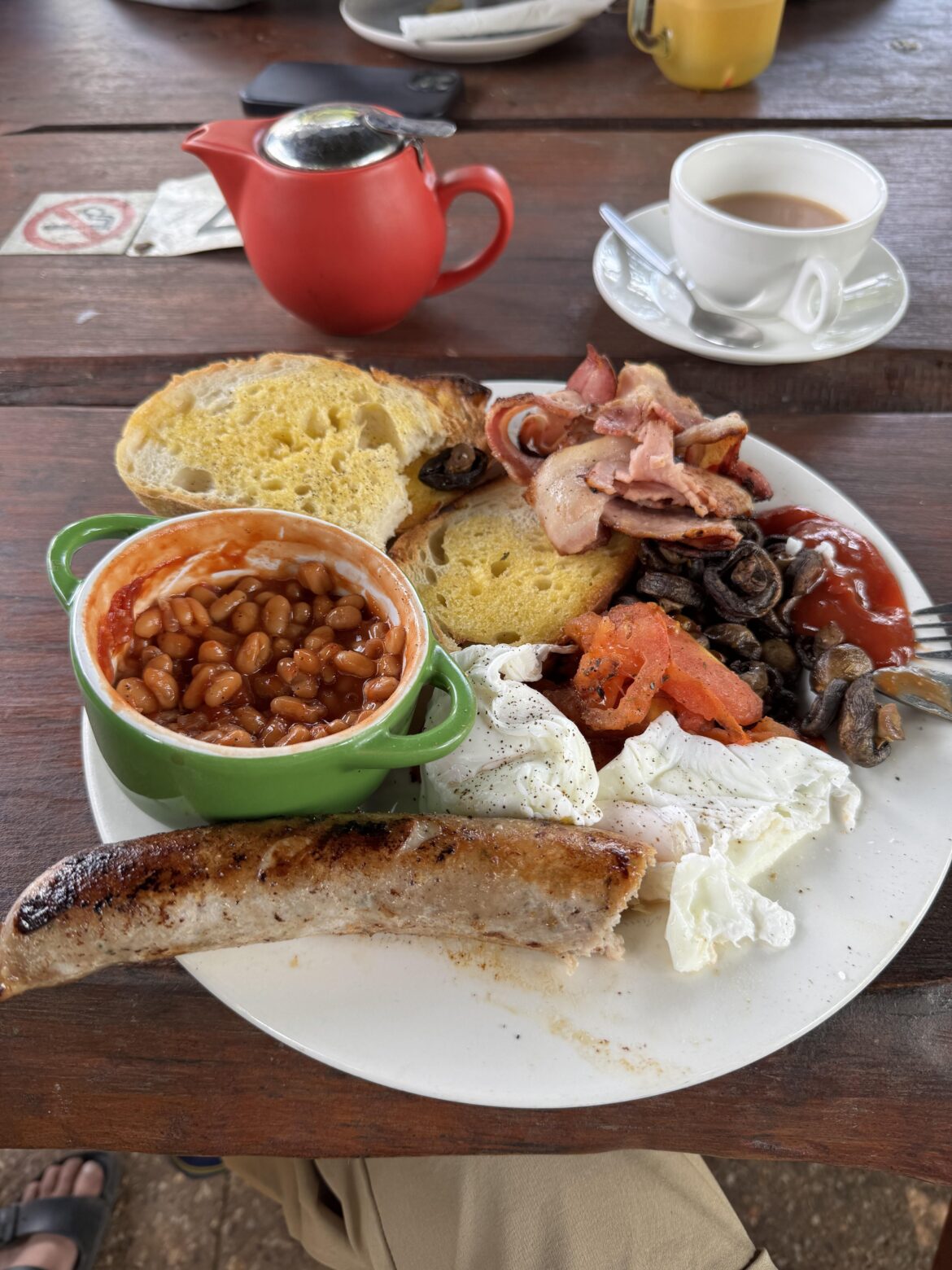 ‘The full Aussie breakfast’