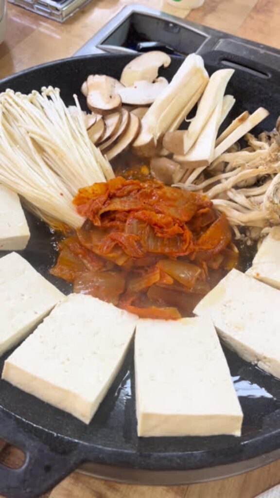 Tofu foods-두부찌개&두부부침