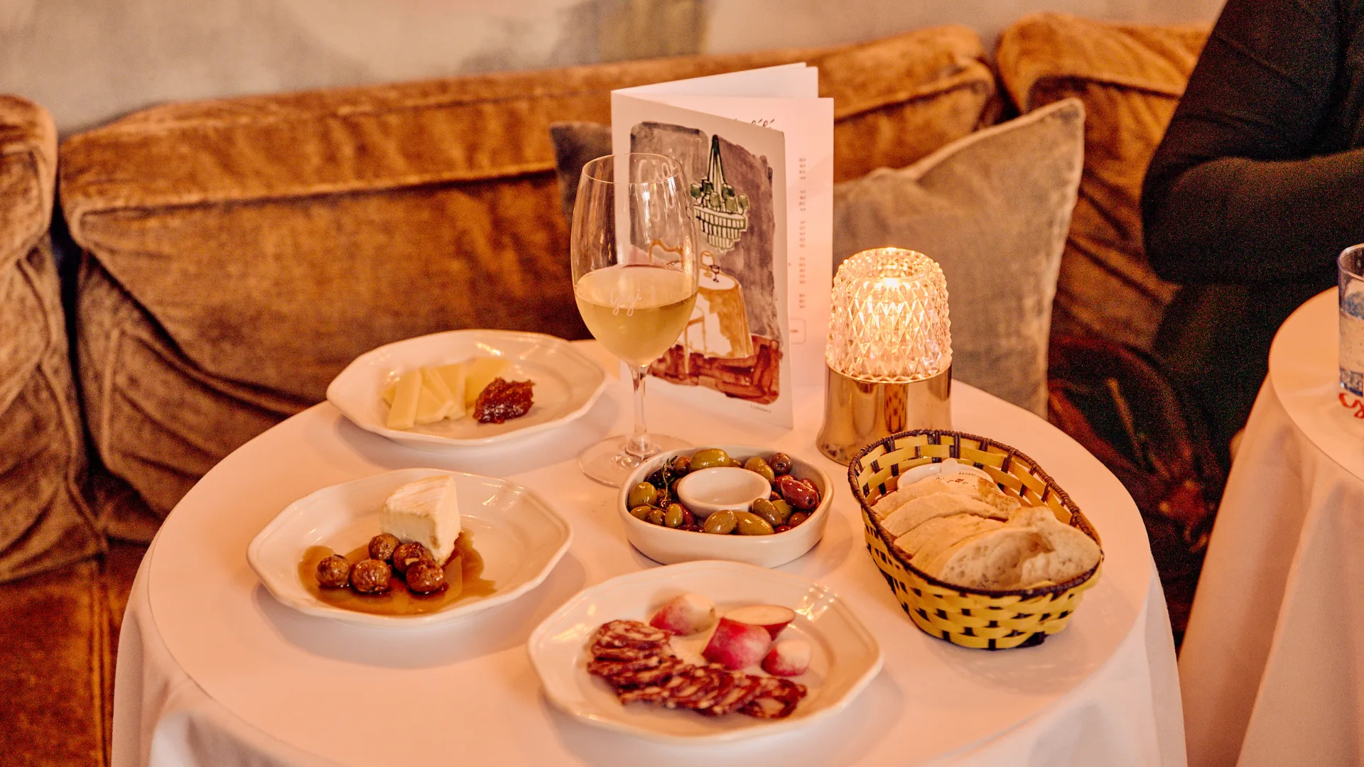 French snacks and wine at Gigi in Melbourne