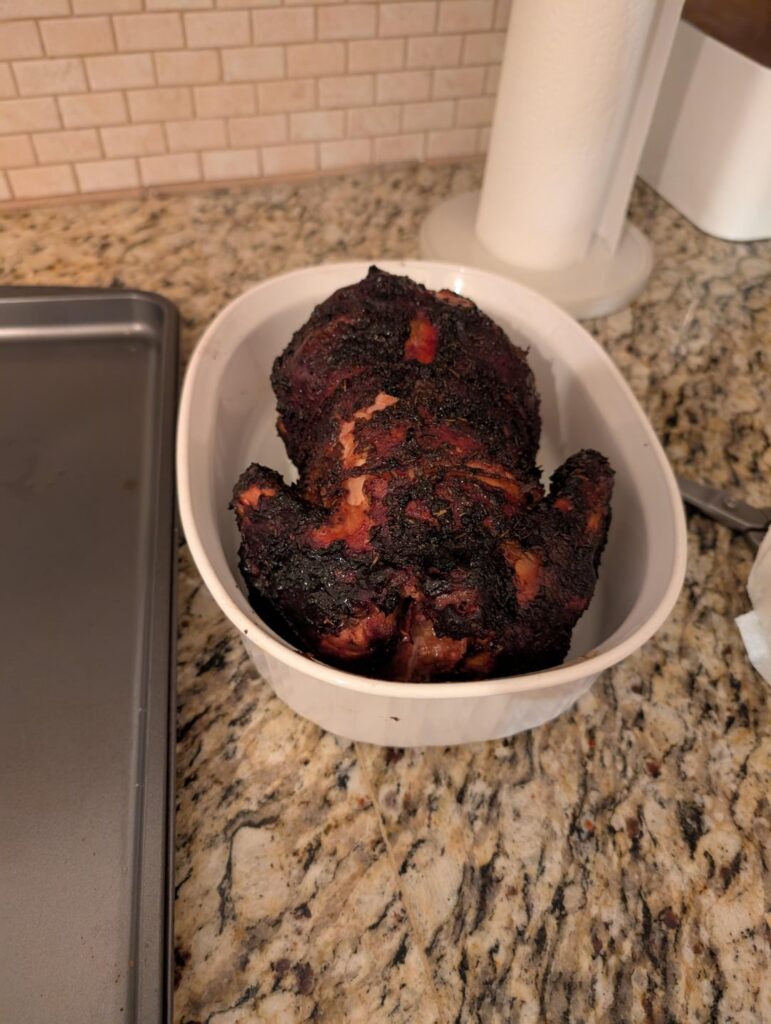 First time rotisserie with kettle and onlyfire