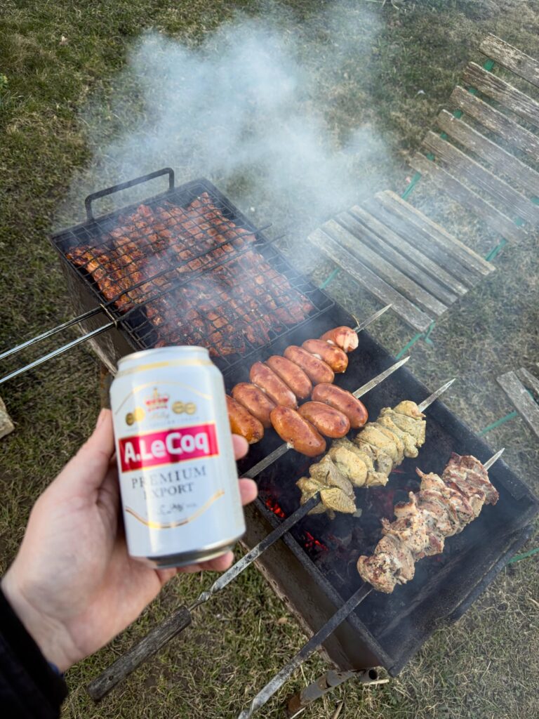 Beer and bbq