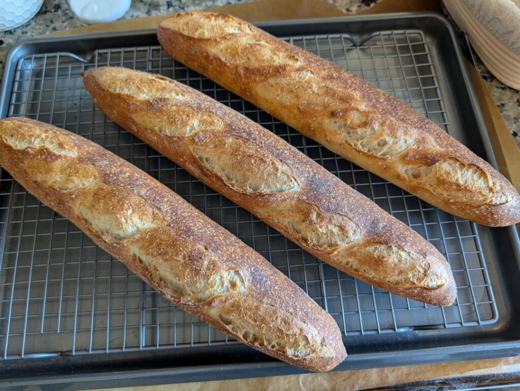 Finally made my dream baguettes!