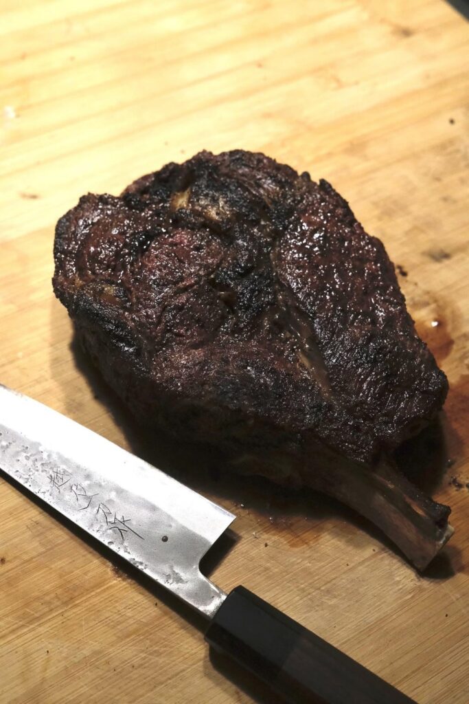 1st Steak on the Weber