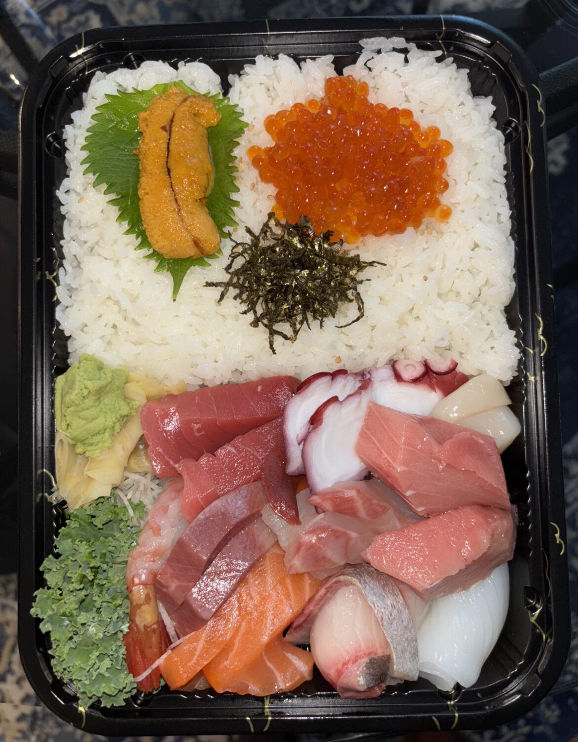 My Chirashi-ju from last night 🤌🏾