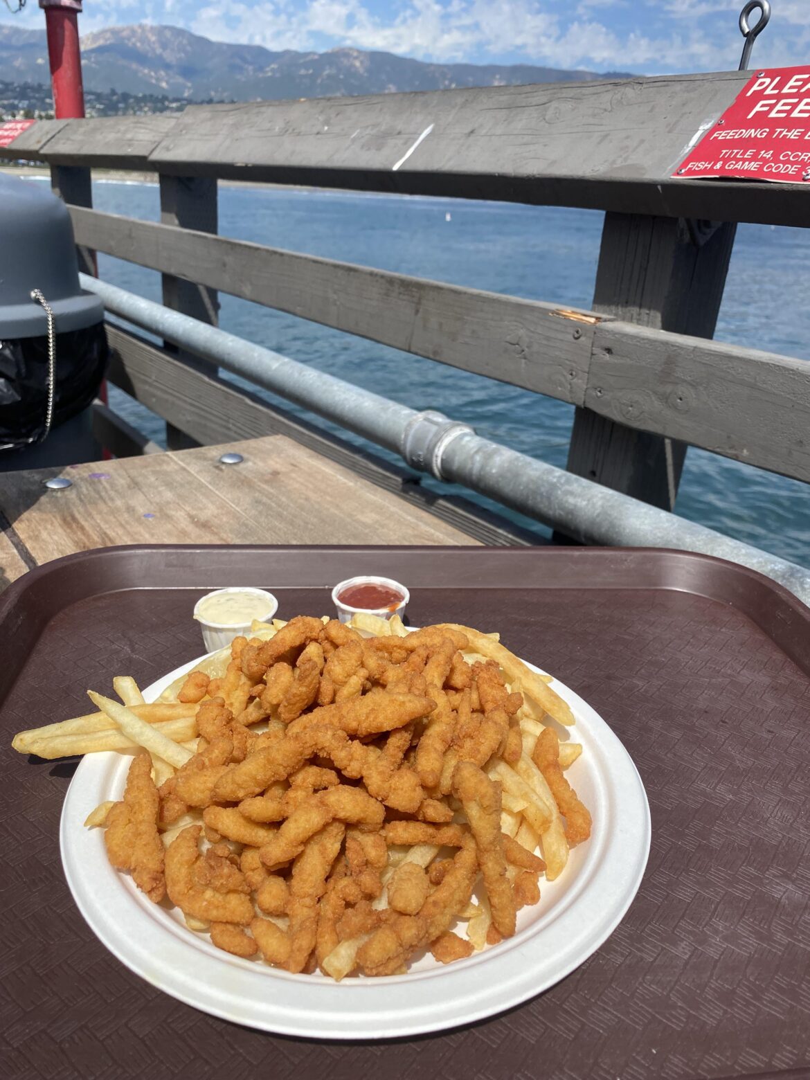 Where can I get clam strips (fried clams) in or near LA??