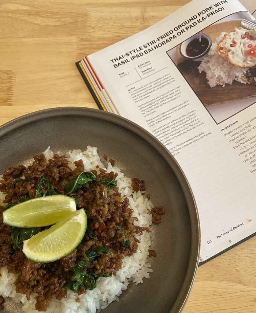 Pad Ka-Prao, from The Wok