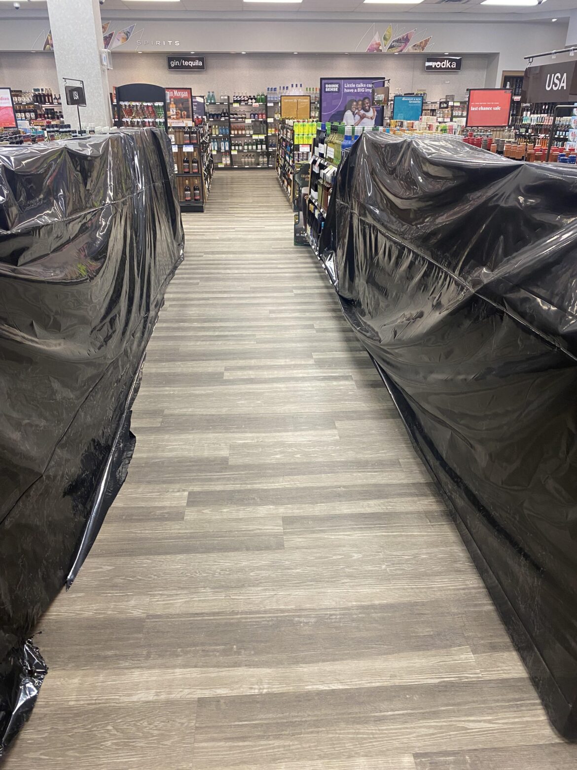 American Wine section up North