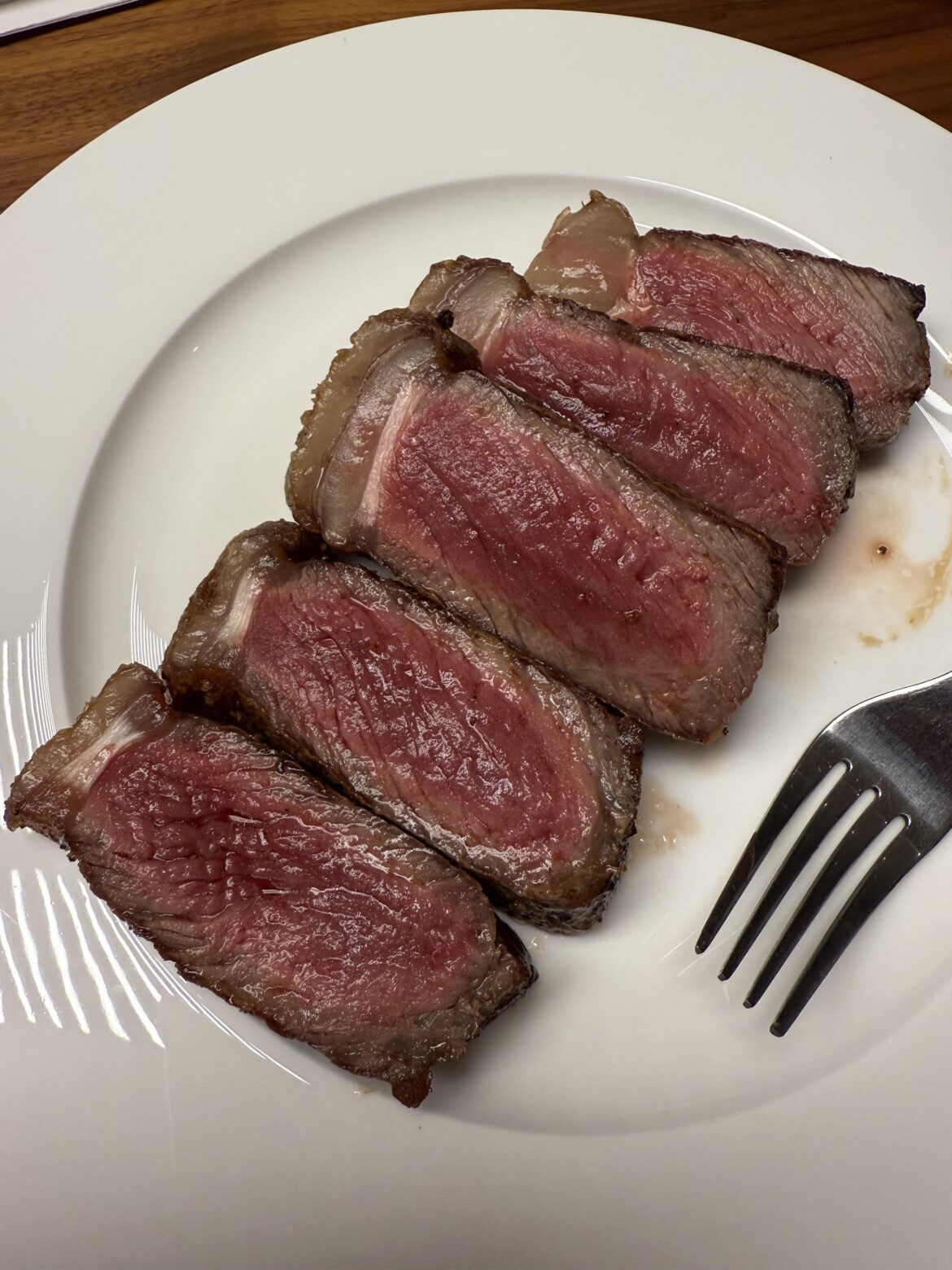 Is this steak more rare or medium rare?
