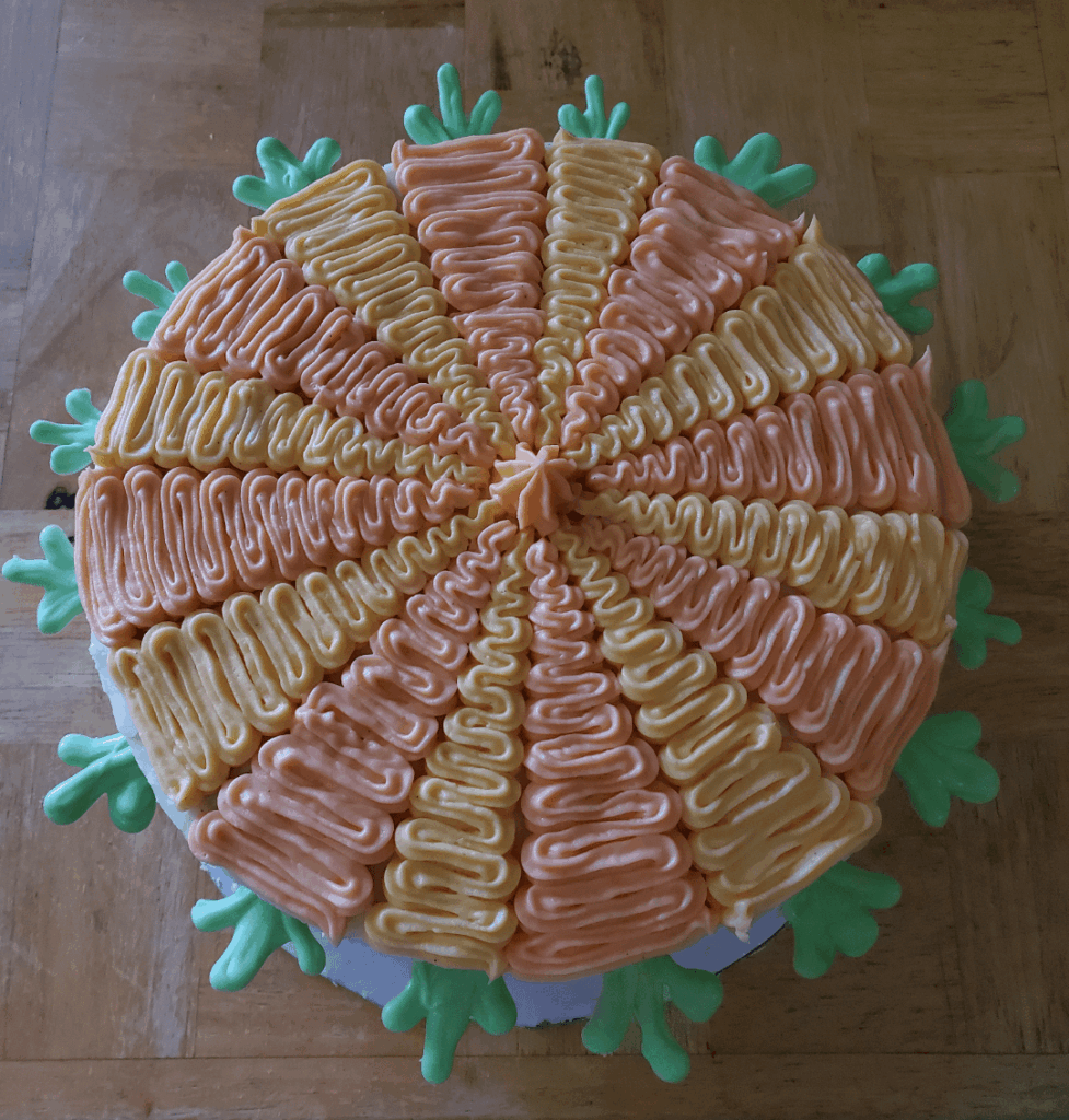 Carrot-Looking, Carrot Cake for Easter!