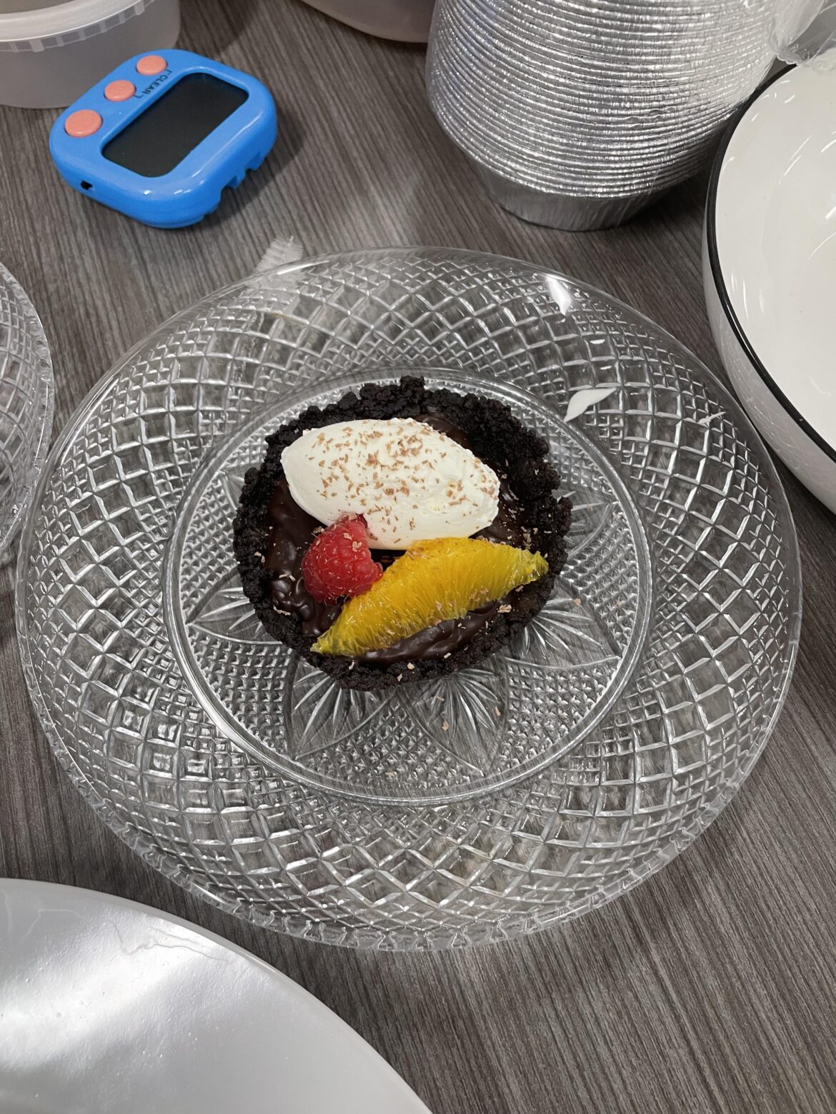 Oreo-Crusted Chocolate Ganache Tart