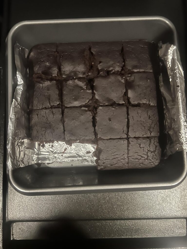 378 WHOLE PAN OF BROWNIES (don’t mind that i already took some slices hehe)