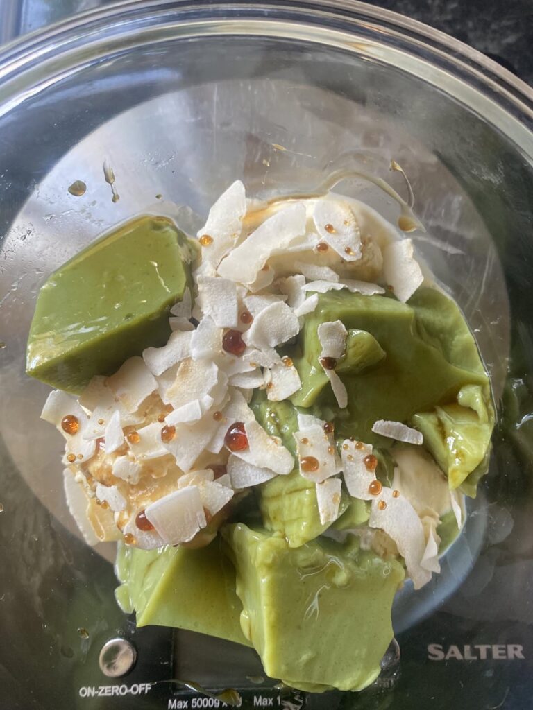 Matcha Parfait (kinda??)  - 200 calories!