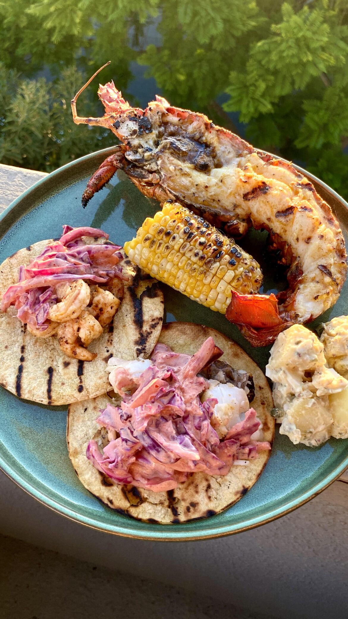 Caught in California Ep. 15: Seafood Cookout with 4 lobsters, scallops, and fish I caught while spearfishing