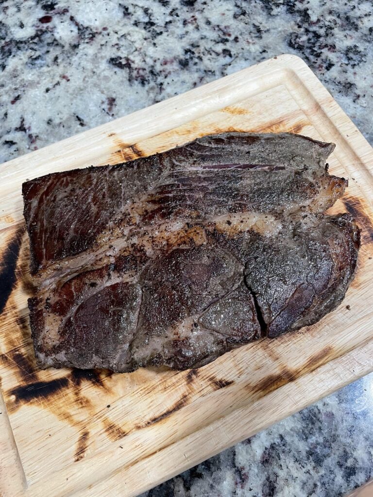 My first chuck roast at 130 for 24 hours, open to any advice that I can implement next time!