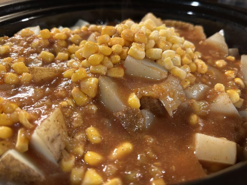 New Mexican pork stew