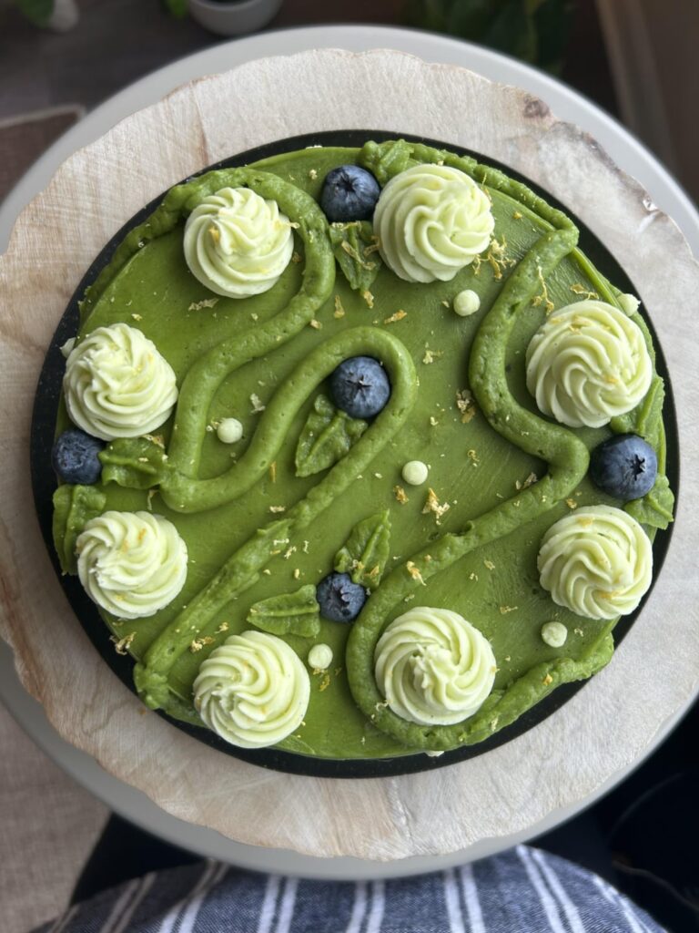 Matcha Lemon Cake