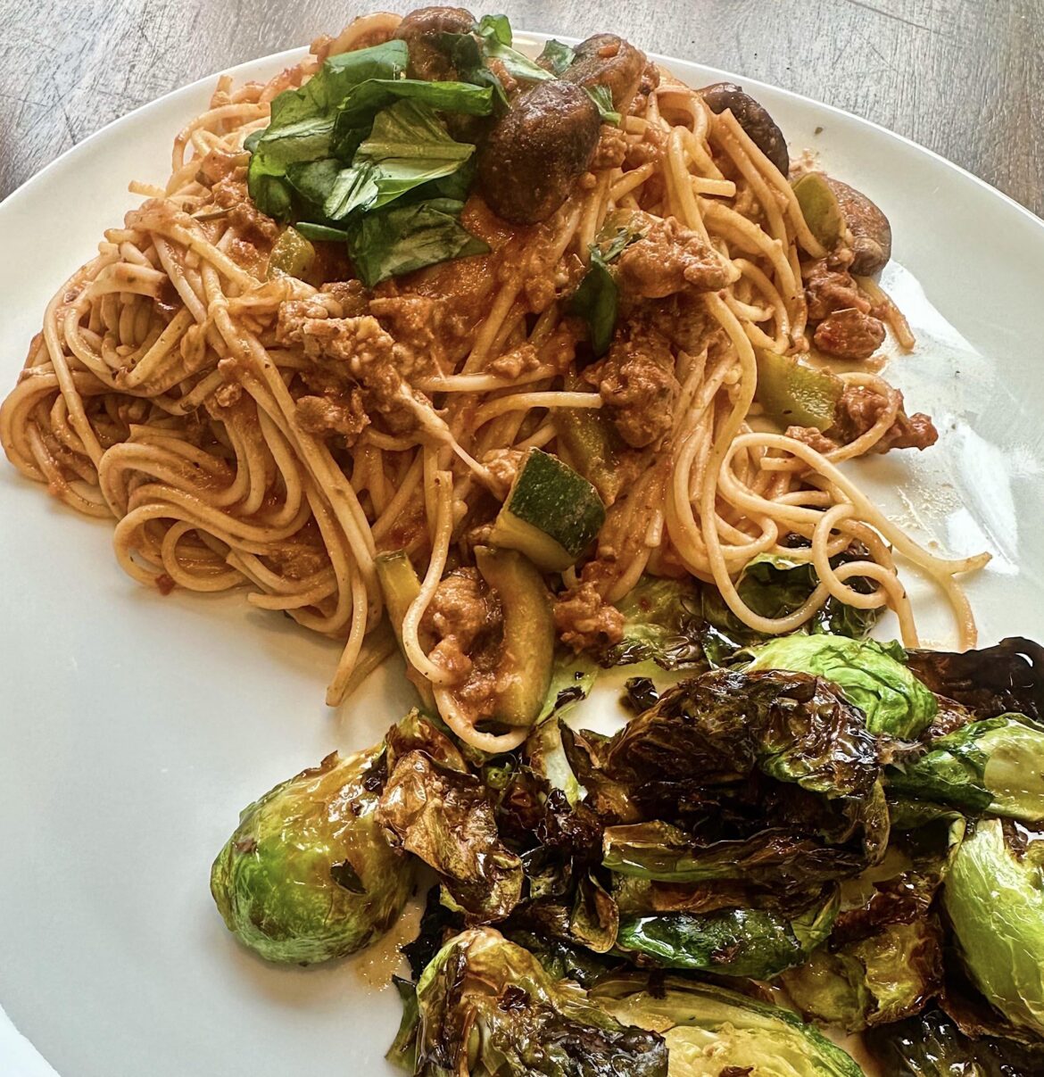 Turkey Ragú Spaghetti