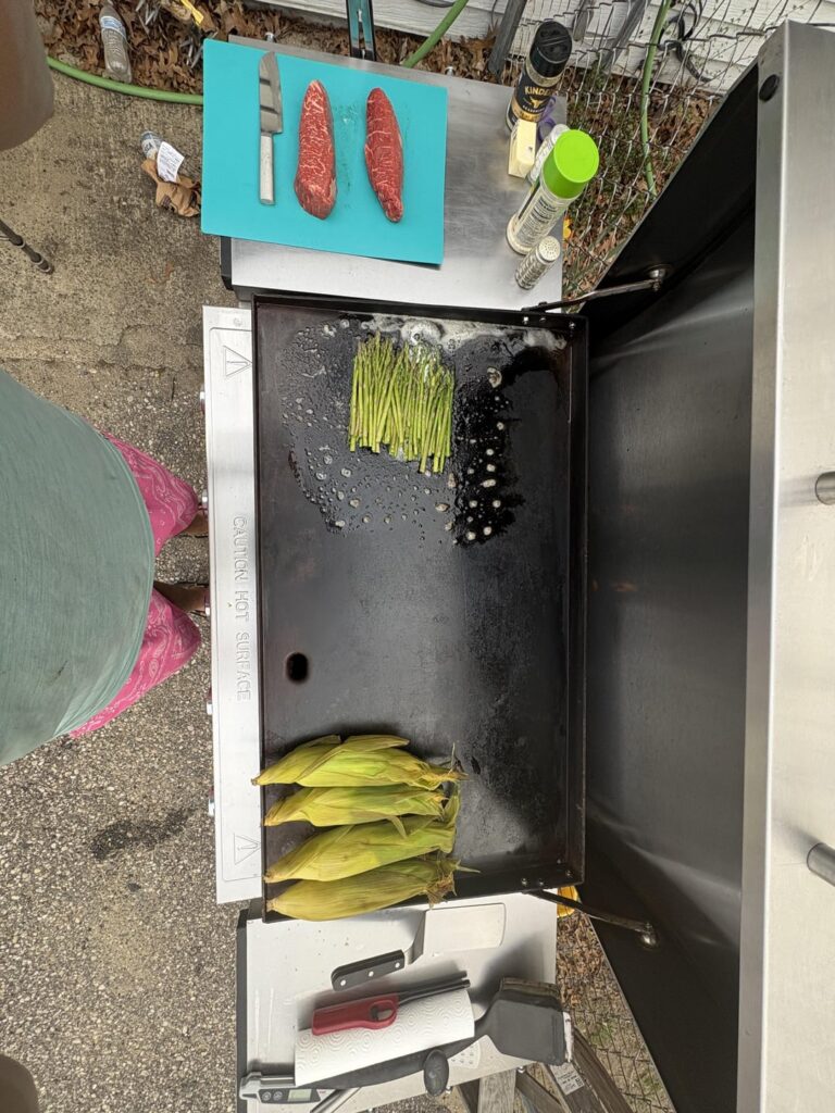 First grill of the season!