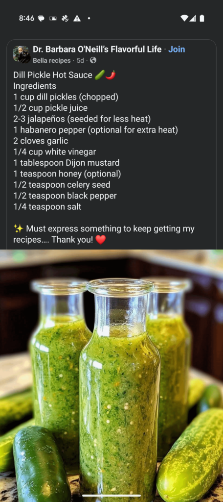 It's sweeping the internet. The Facebook people have gotten a hold of it.