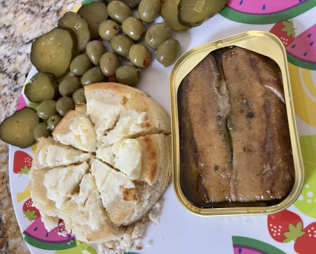 Mission: devour the herring my sister brought me from Norway.