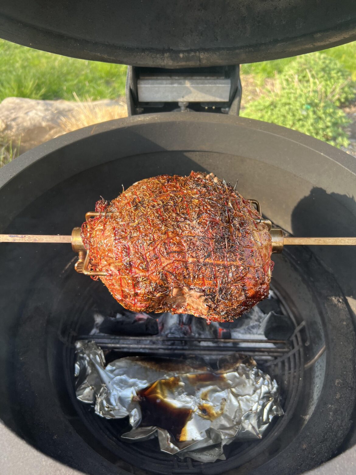 First attempt: Leg of lamb First attempt: Leg of lamb