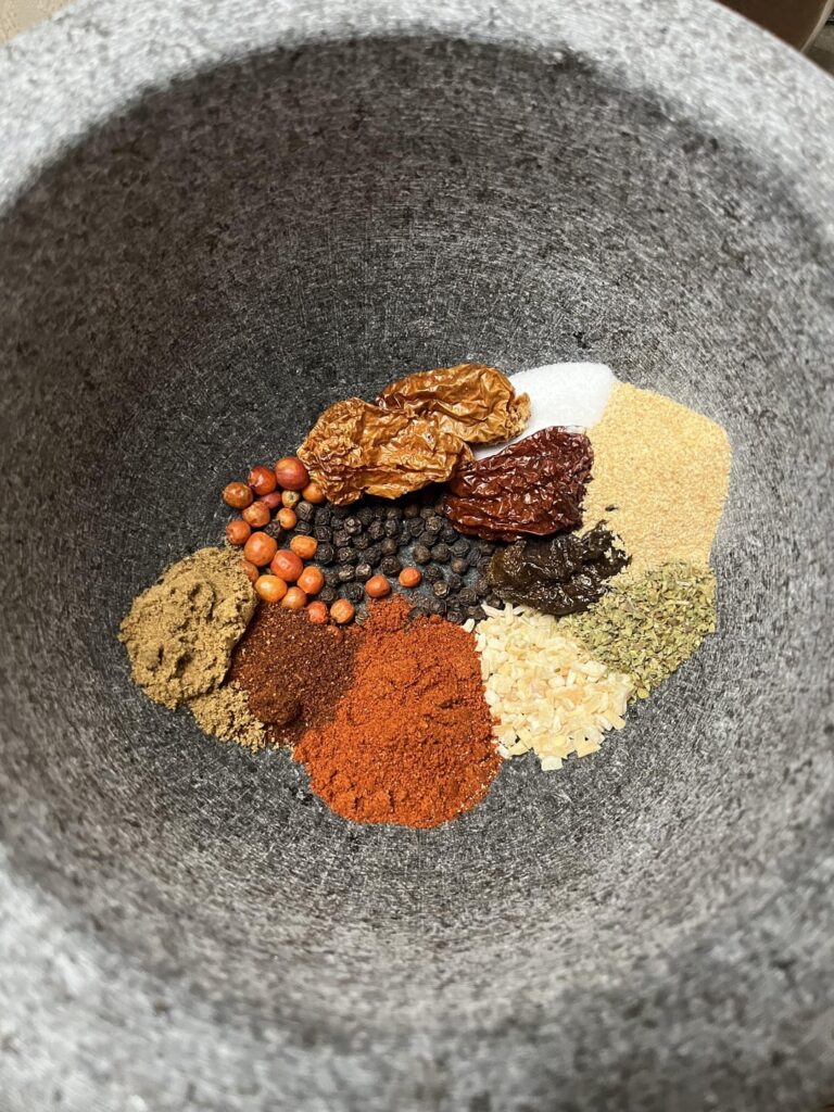 A spicy dip I made today.