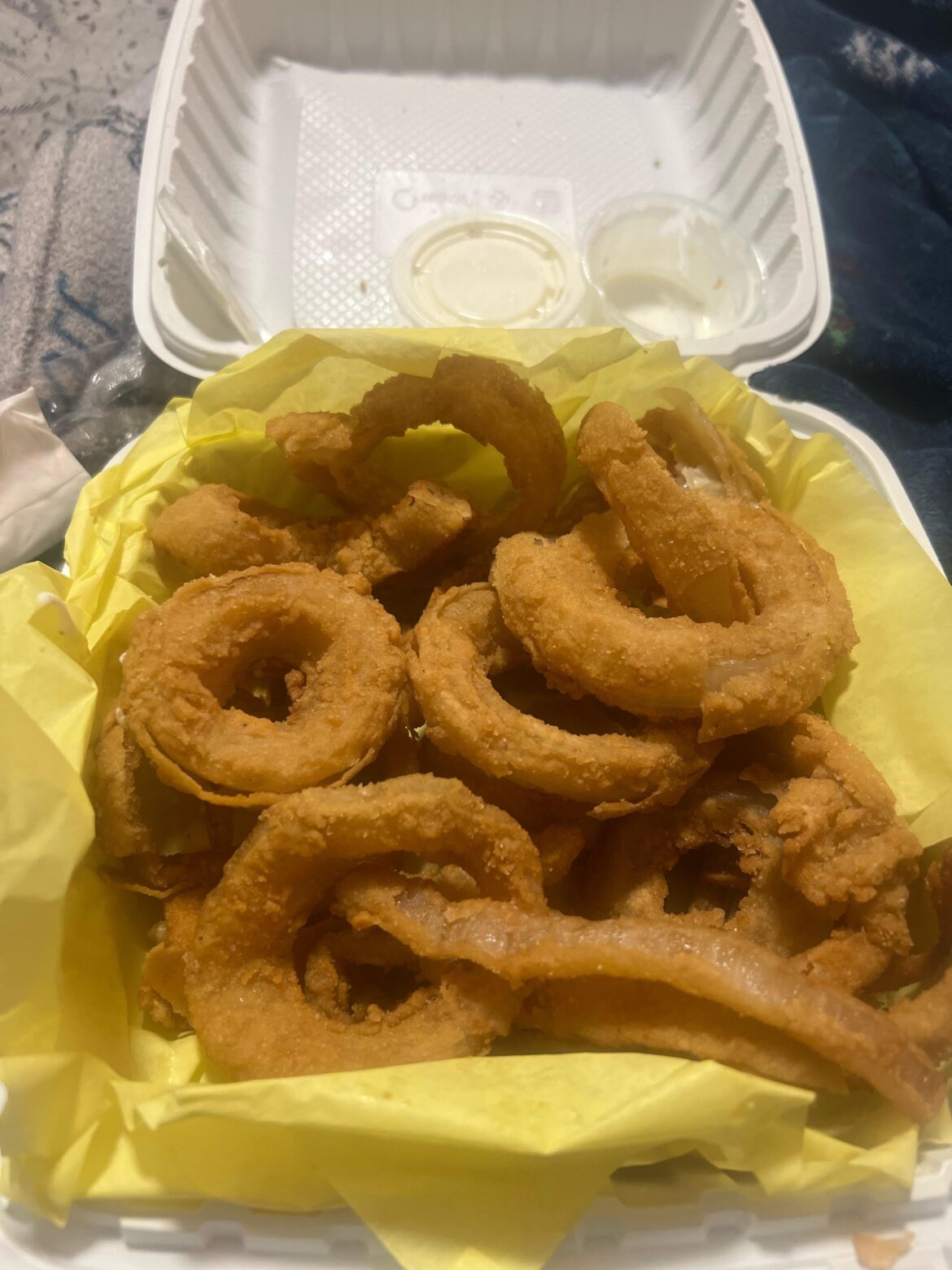 Thicc onion rings