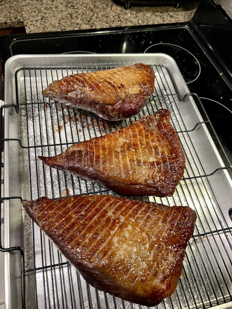 Dry-brined Oven Picanha Roasts - What a happy surprise!