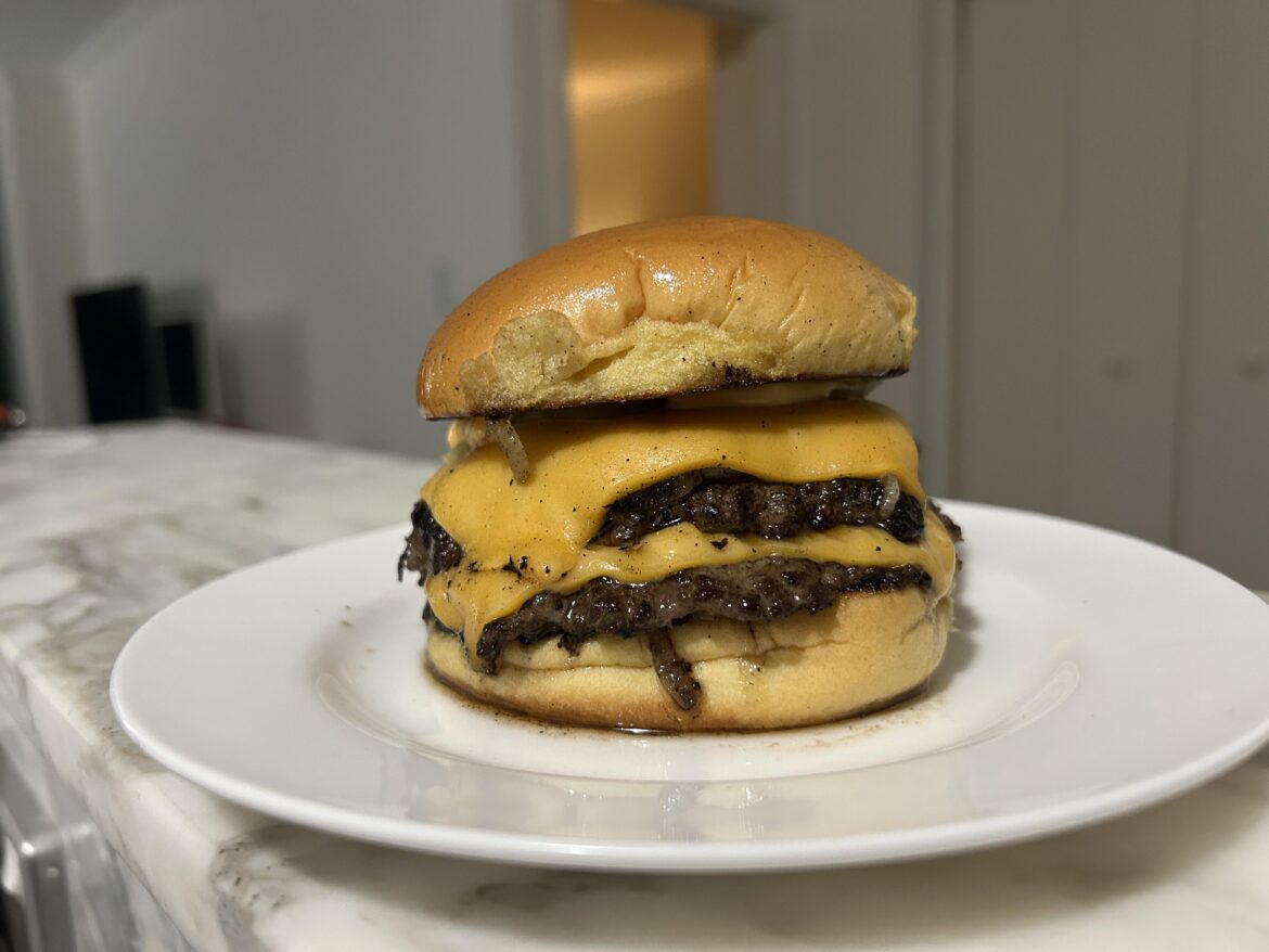 Tonight’s Double Cheeseburger Effort