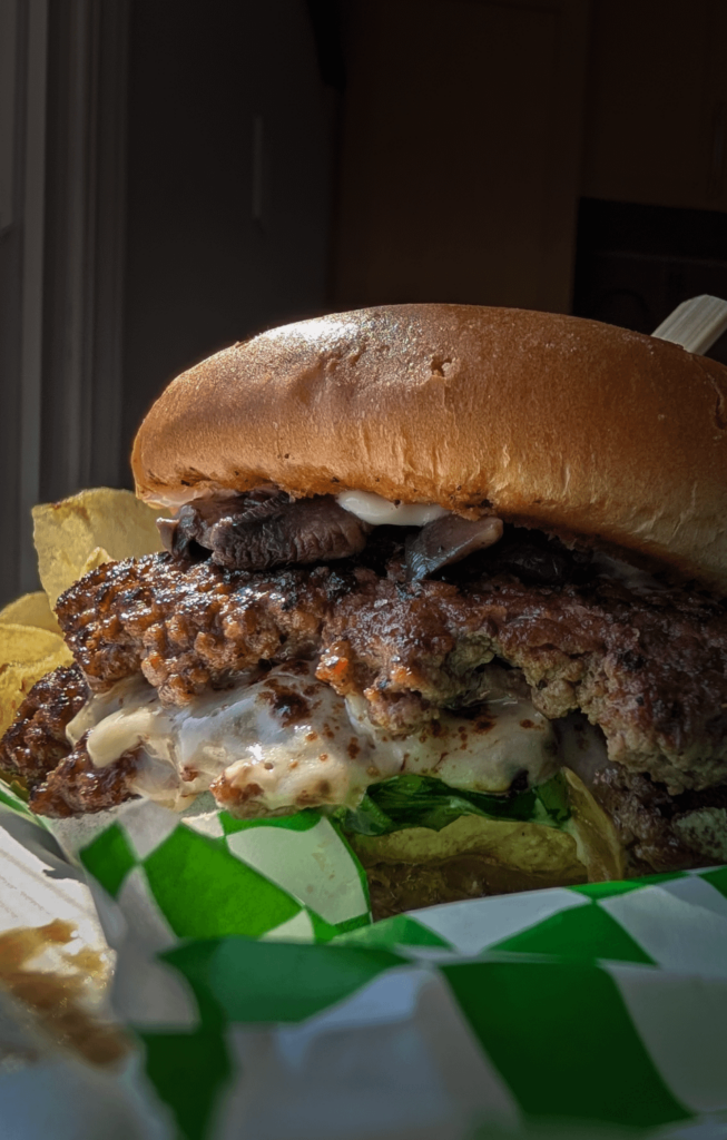 Damn good burger from an unexpected place