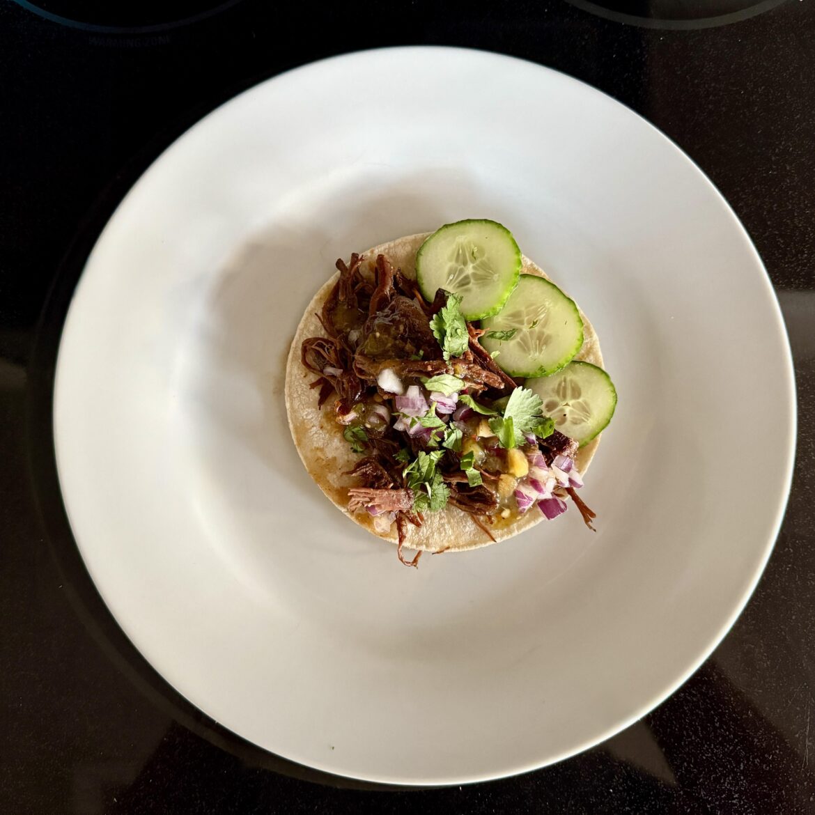 Slow-Cooker Korean Beef Tacos