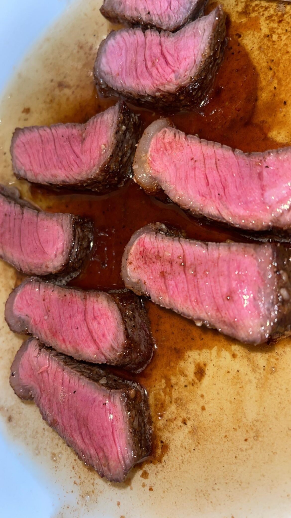 First time cooking a petite steak