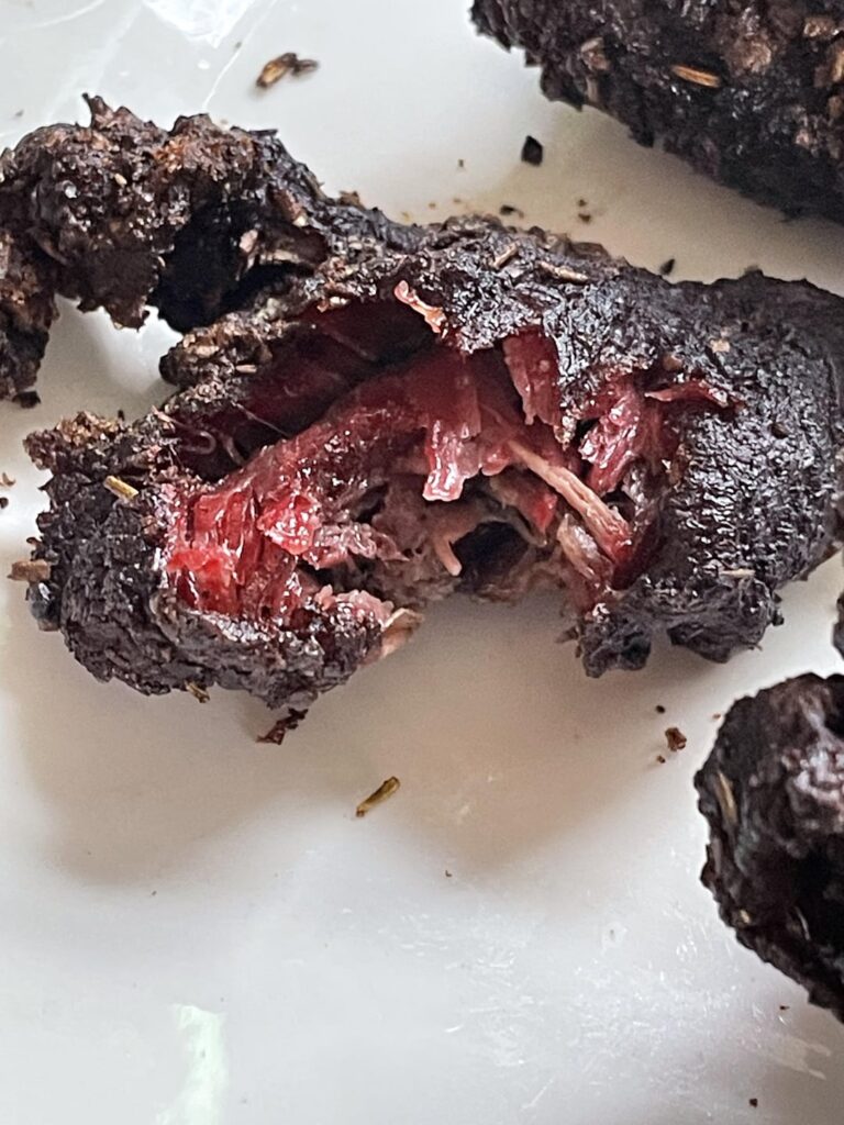 First time smoking beef cheeks First time smoking beef cheeks