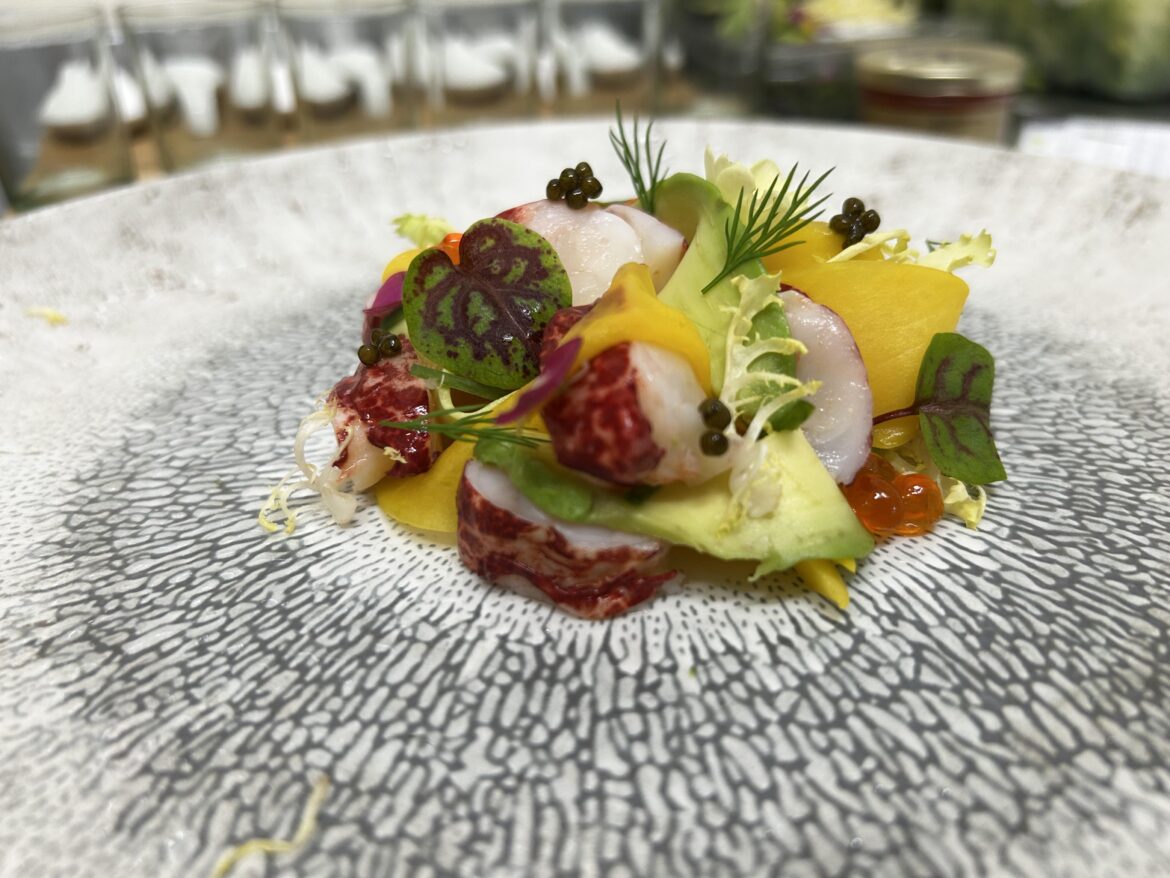 Lobster mango avocado