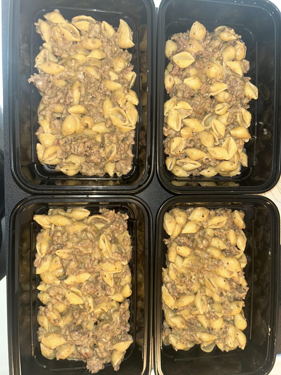 Protein Pasta Meal Prep🙂‍↕️