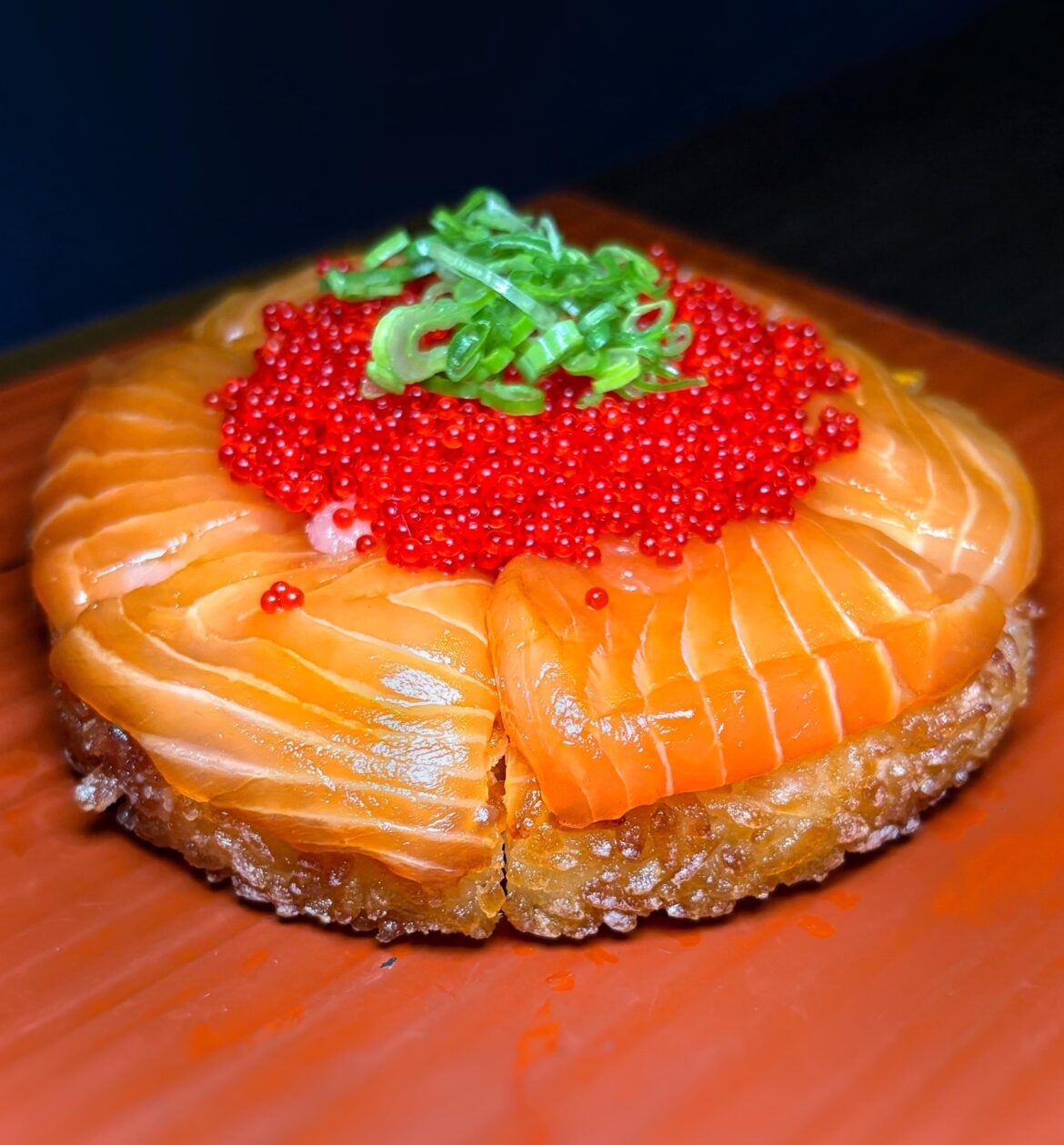 Eating Canadian foods for 20 days straight. Day 16: Sushi pizza from the inventor, Nami Restaurant.